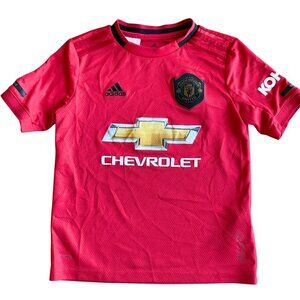Adidas Manchester United Boys Soccer Football Jersey, 2019-2020 - Size 9/10